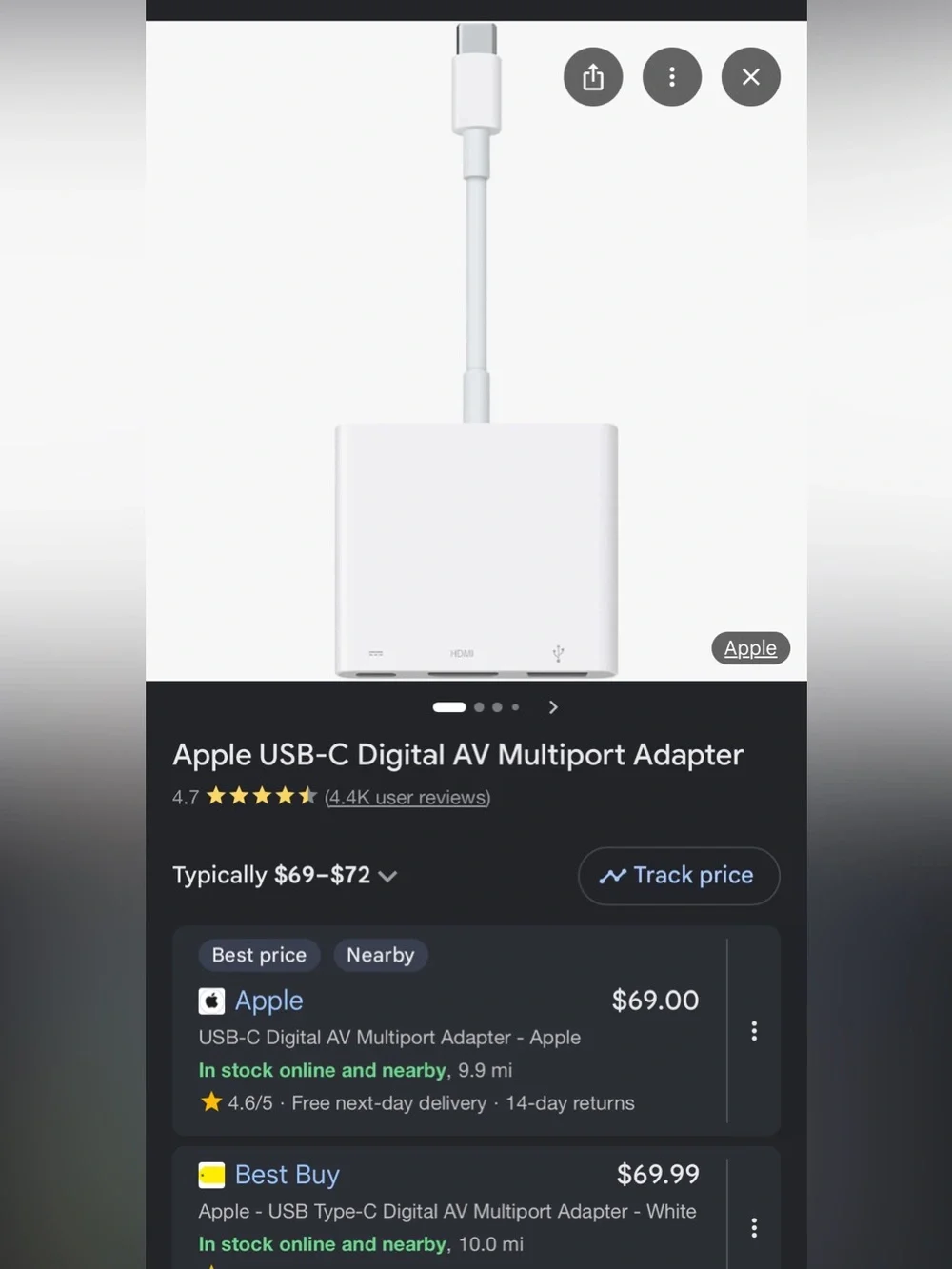 Apple USB-C Digital AV Multiport Adapter